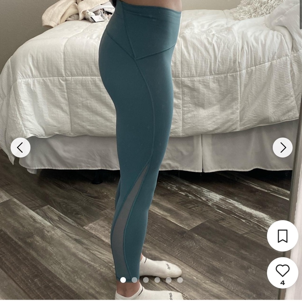 Lululemon mesh leggings size 2